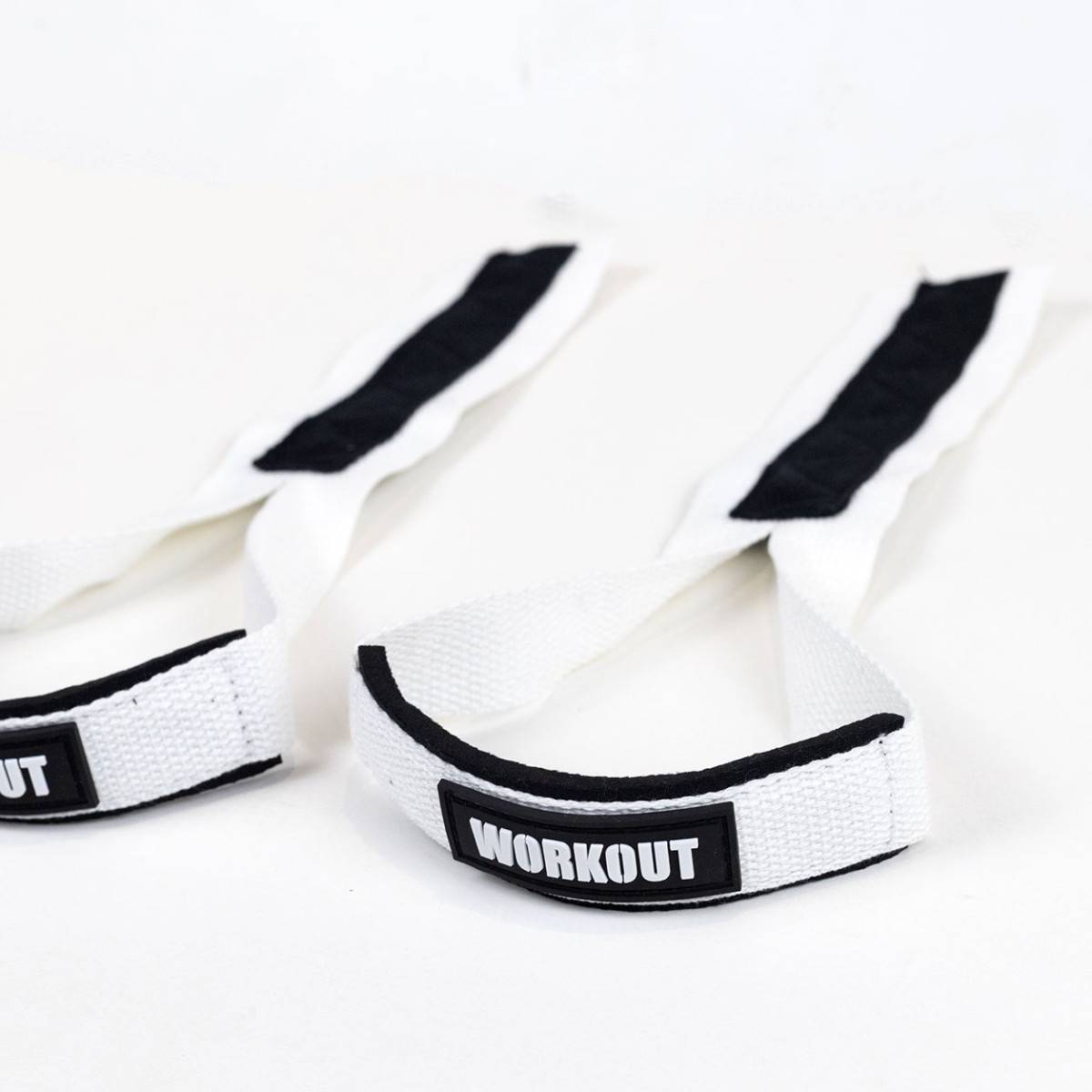 WORKOUT Gewichtheber-Shirts - weiß/schwarz