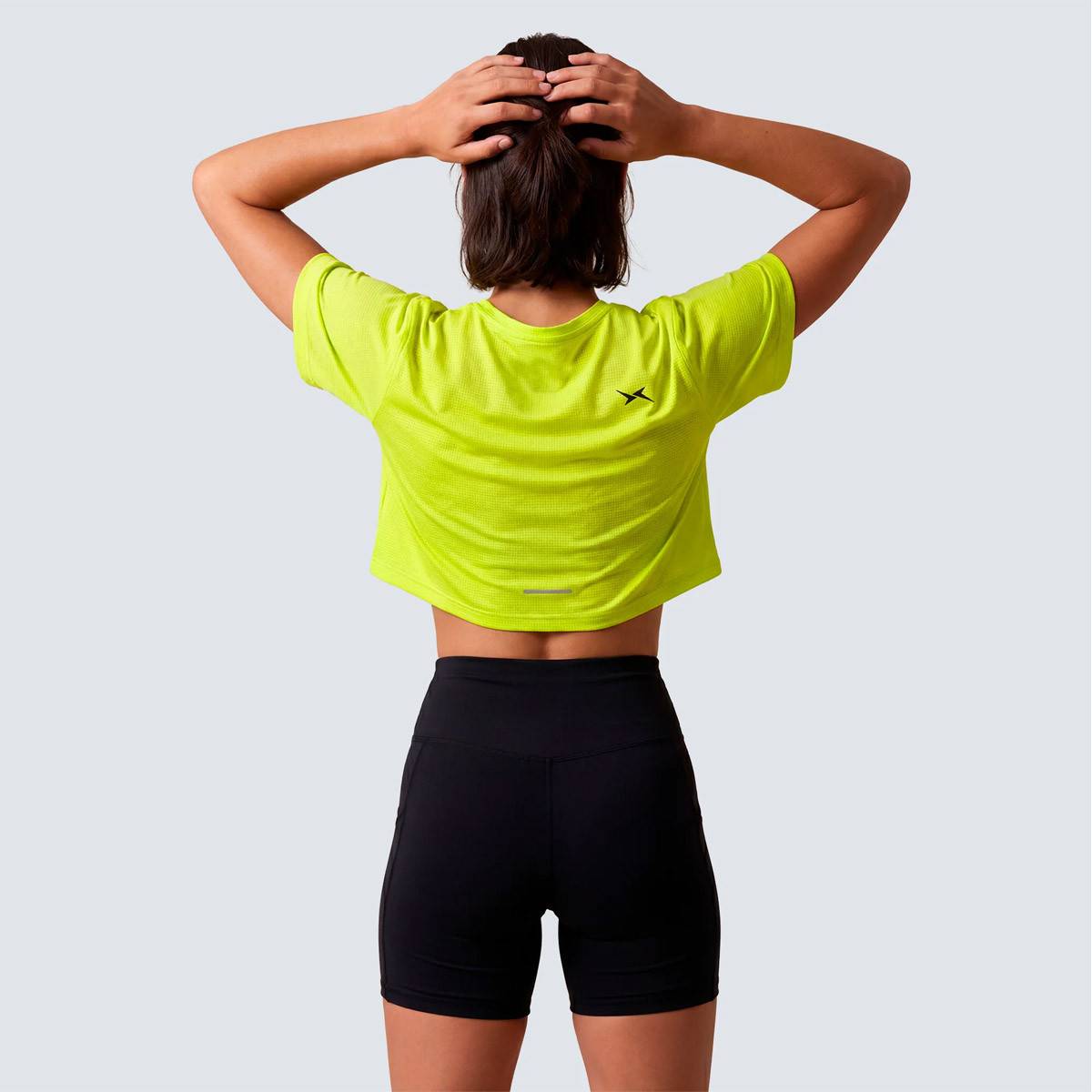 Damen-Crop-T-Shirt Picsil Performance SS26 - grün