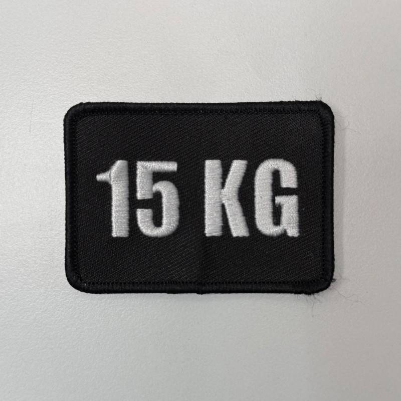 Toppe da 15 kg con chiusura a velcro, 7 x 5 cm