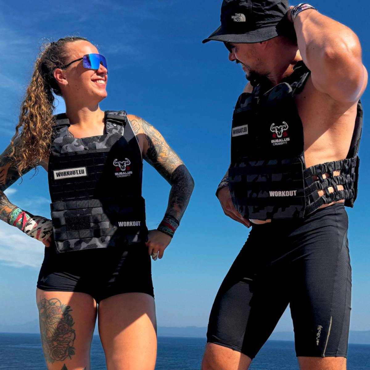 Gewichtsweste WORKOUT - black camo