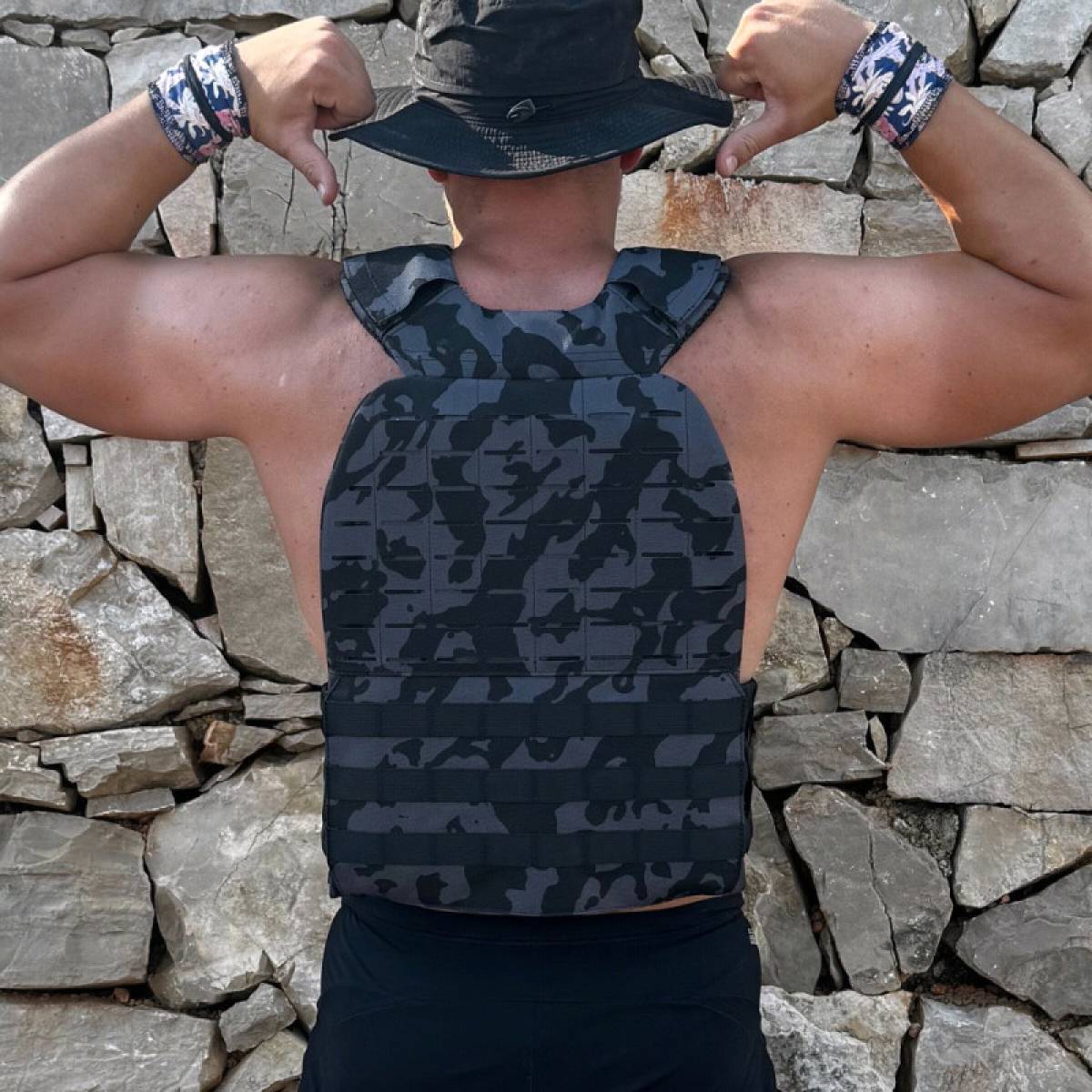 Gewichtsweste WORKOUT - black camo