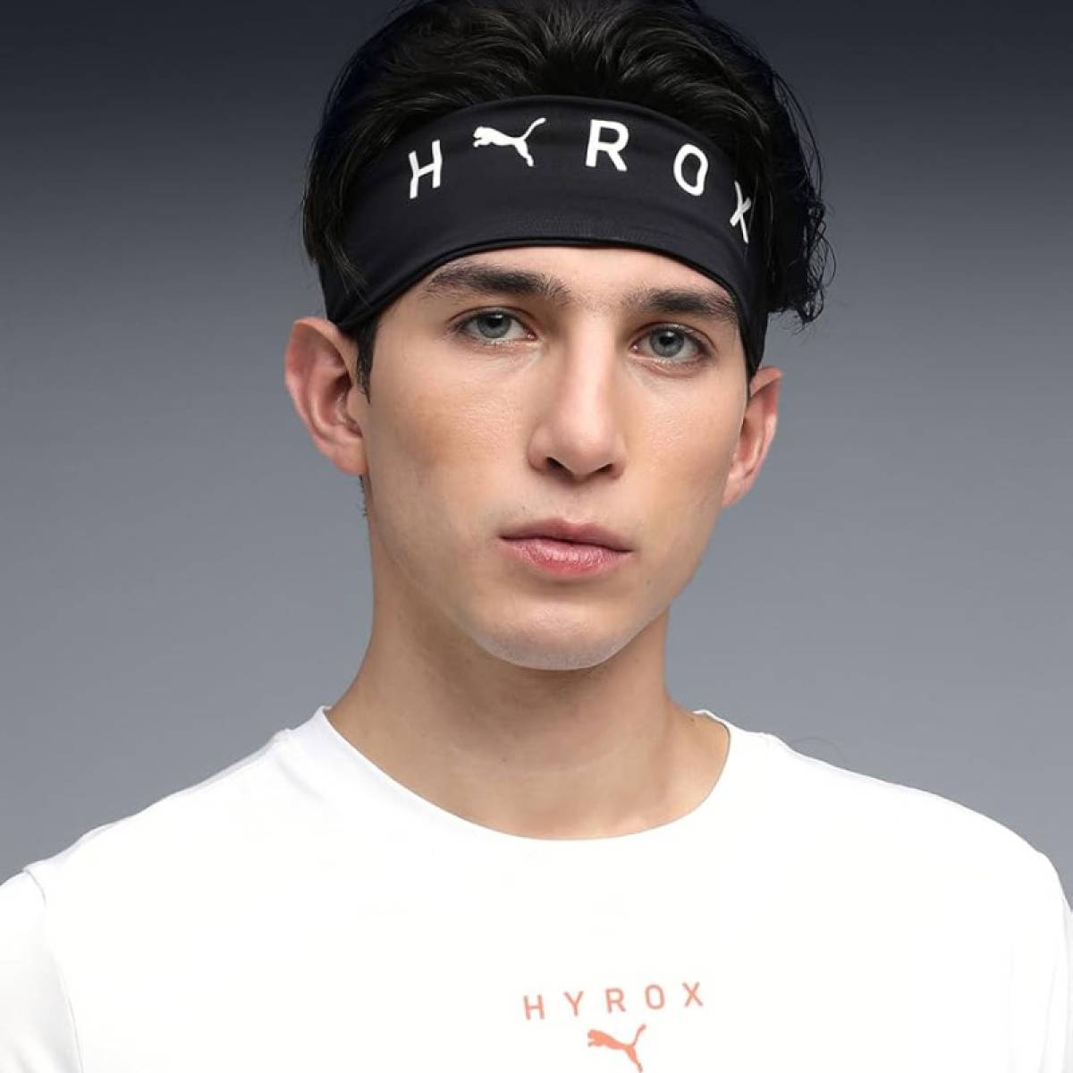 Stirnband HYROX Schweißband Puma - schwarz