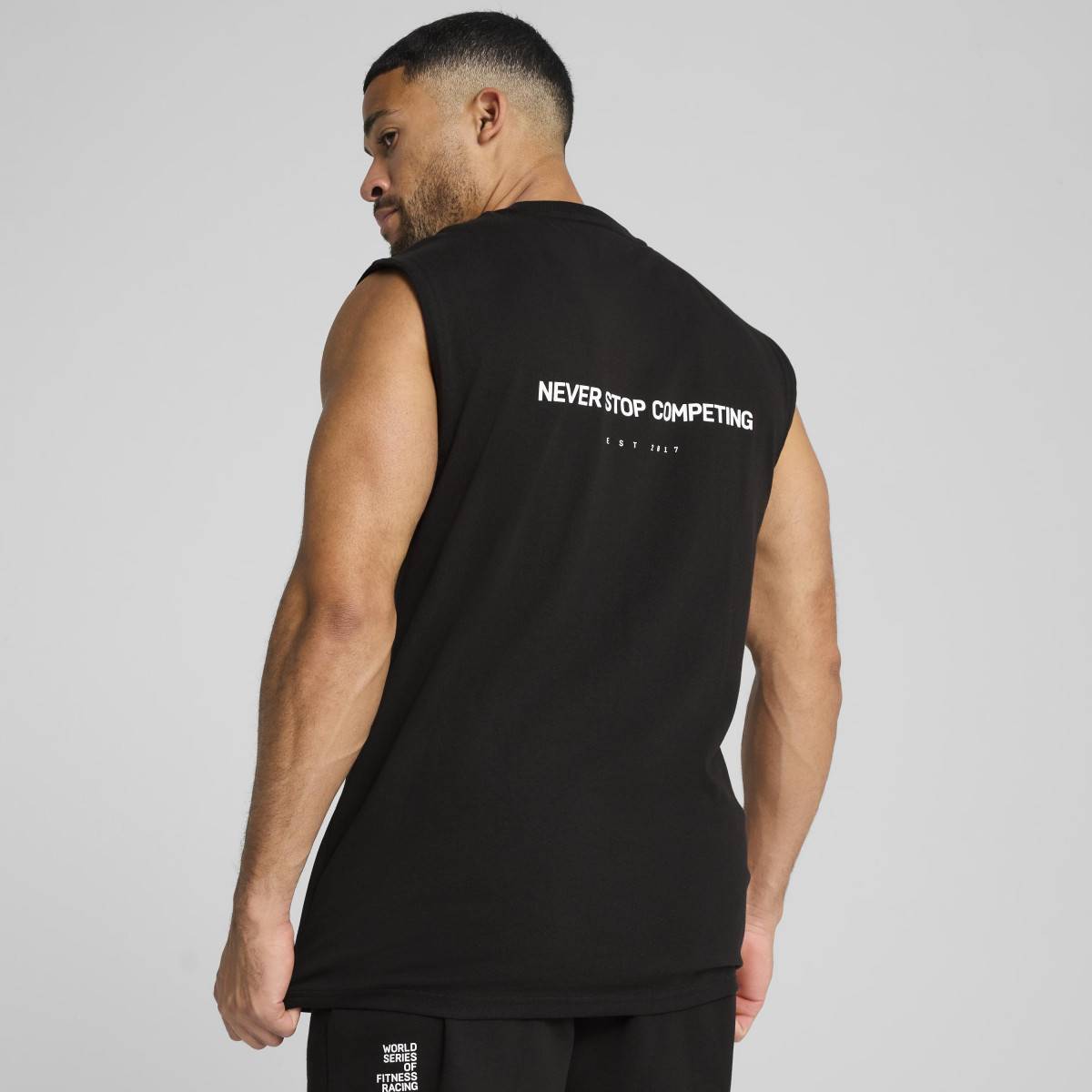 Tílko UNISEX PUMA HYROX CUTOFF - černé