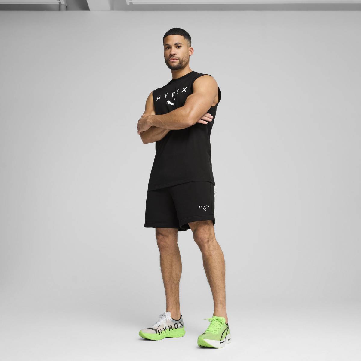 Canotta UNISEX PUMA HYROX CUTOFF - nera