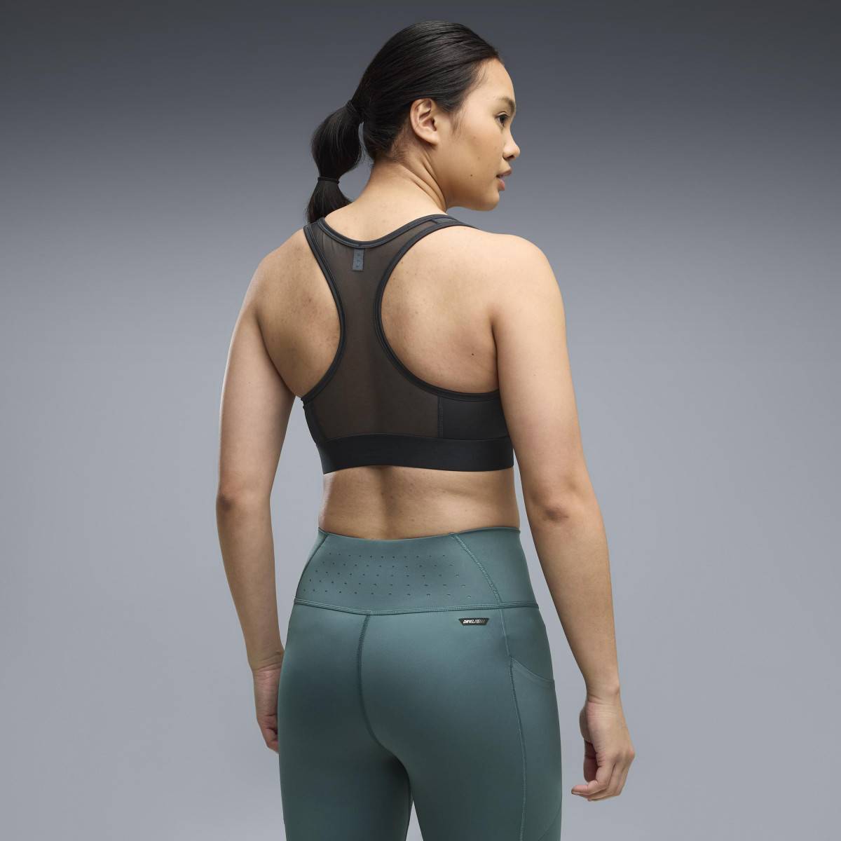 Dámská sportovní poprsenka PUMA HYROX MID - černá