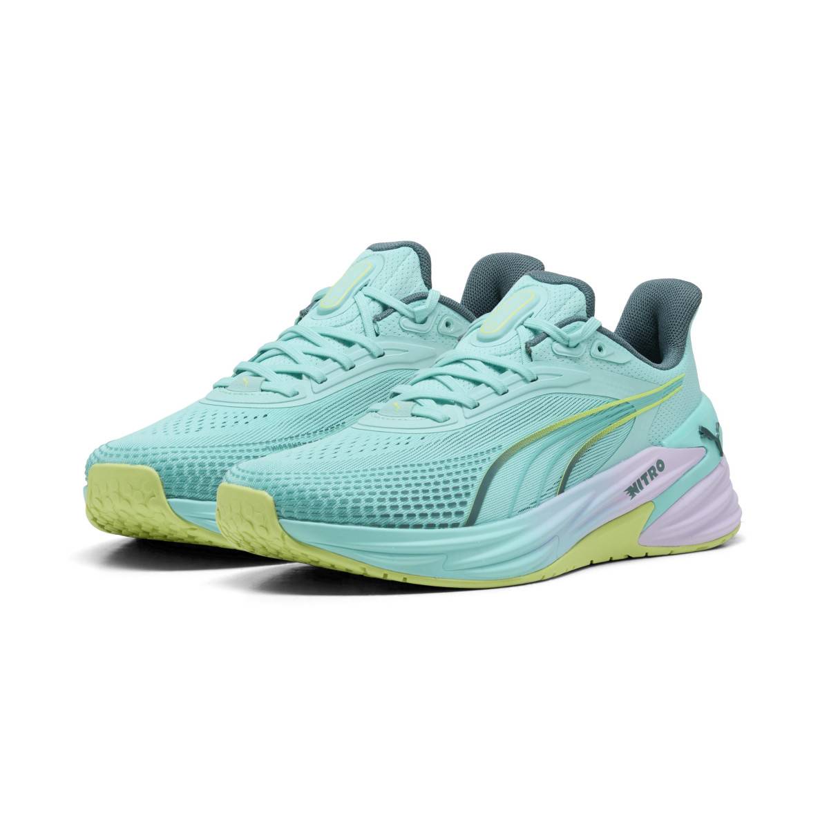 PUMA x HYROX Activate Nitro TR Damen-Laufschuhe - türkis