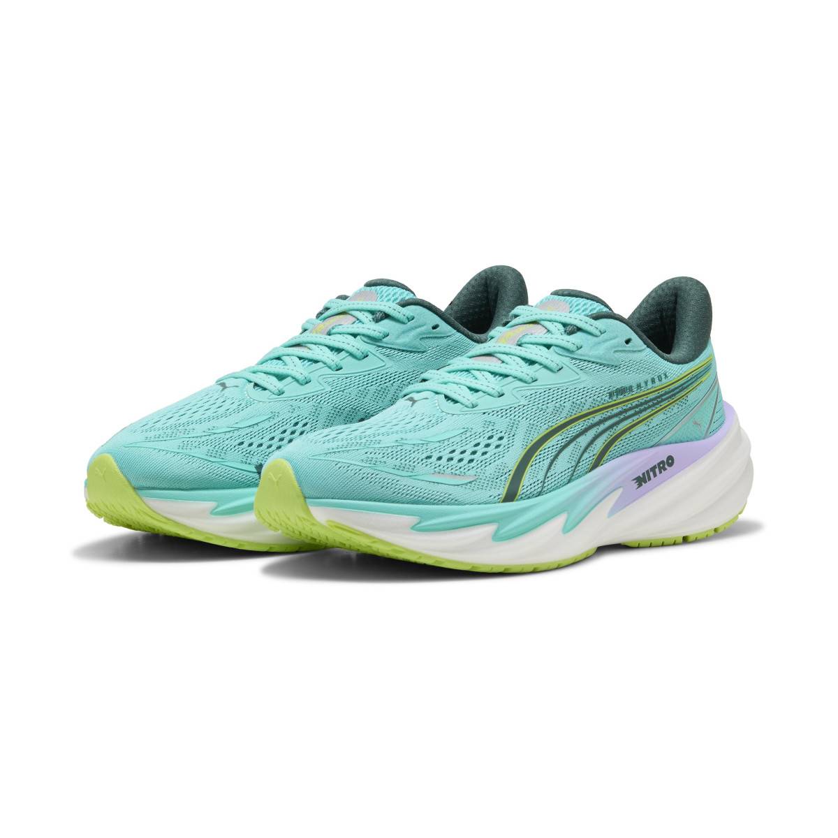Womens Running Shoes Puma Hyrox Velocity NITRO 5 - Turquoise