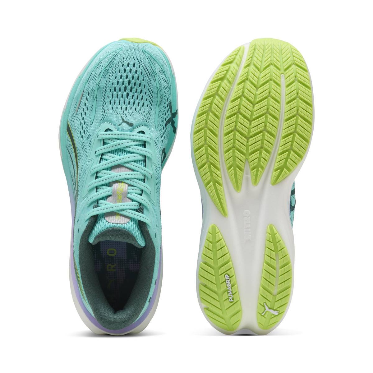 Puma Hyrox Velocity NITRO 5 Damen-Laufschuhe - türkis