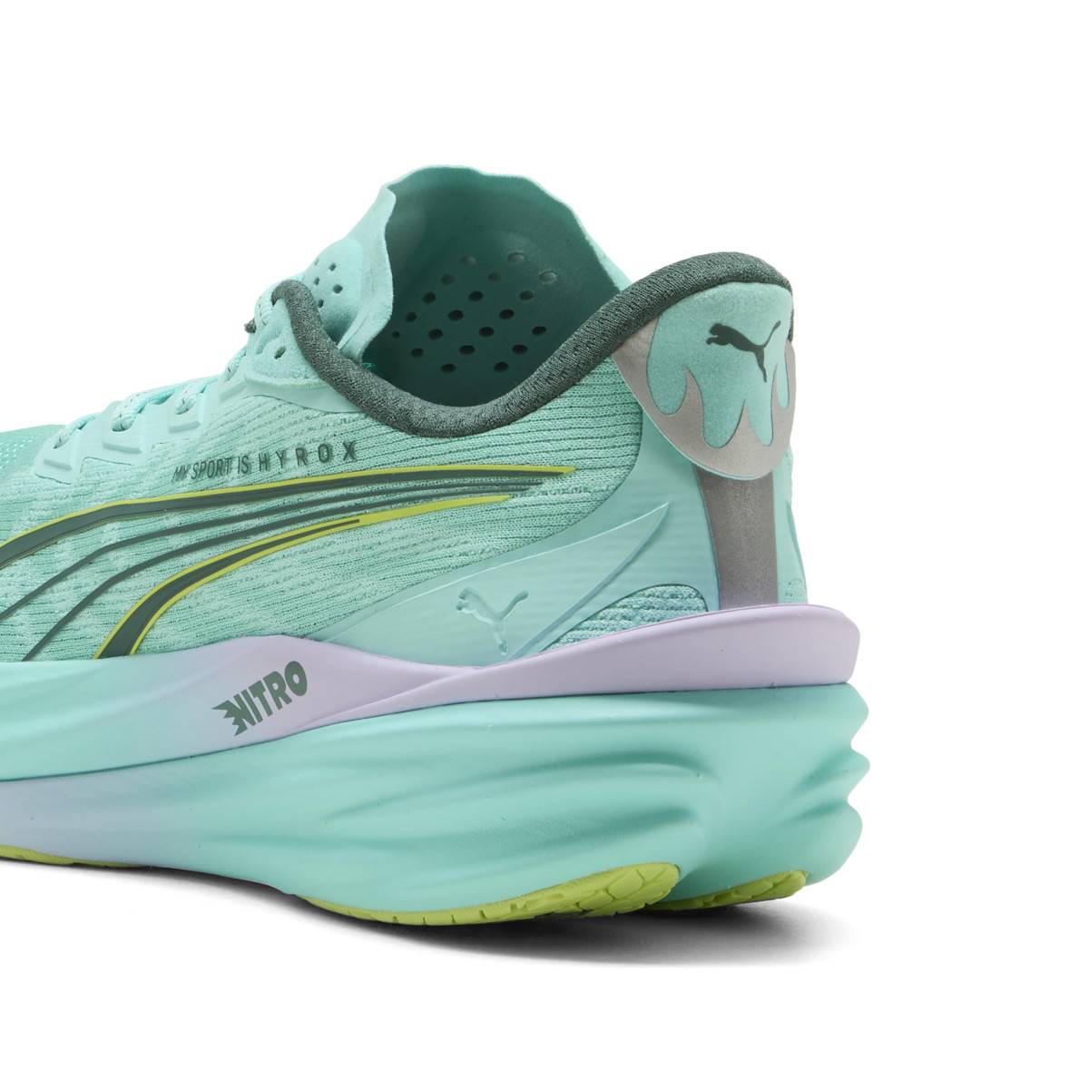 Scarpe da corsa da uomo PUMA x HYROX Deviate NITRO 4 - turchese