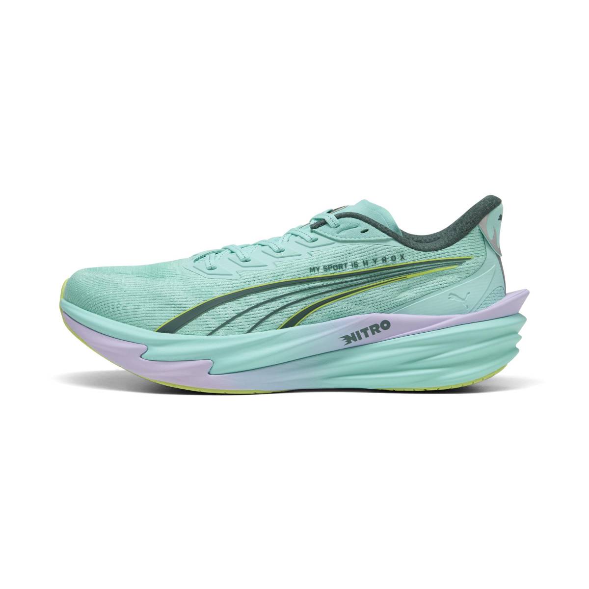 PUMA x HYROX Deviate NITRO 4 Herren-Laufschuhe - türkis