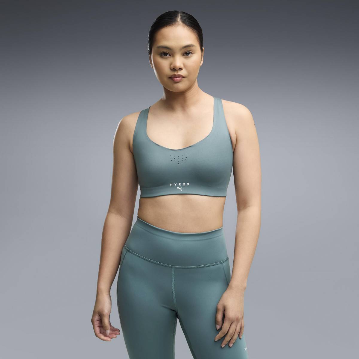Dámská sportovní podprsenka PUMA HYROX PWRMODE - černá