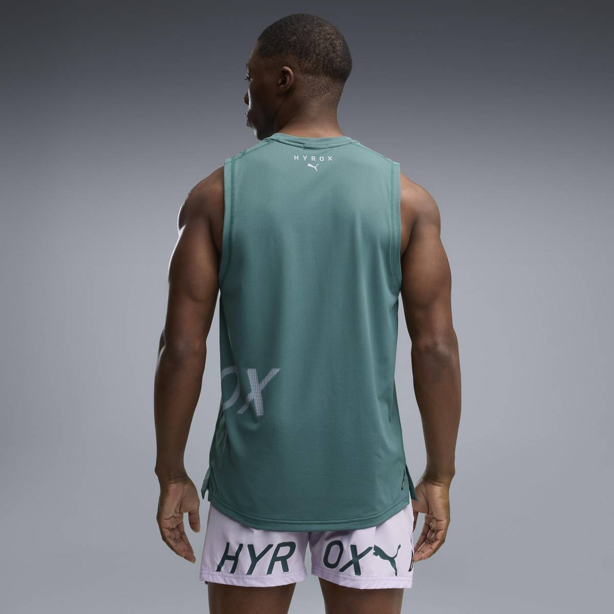 Canotta da uomo PUMA HYROX PWRMODE TRAINING - verde