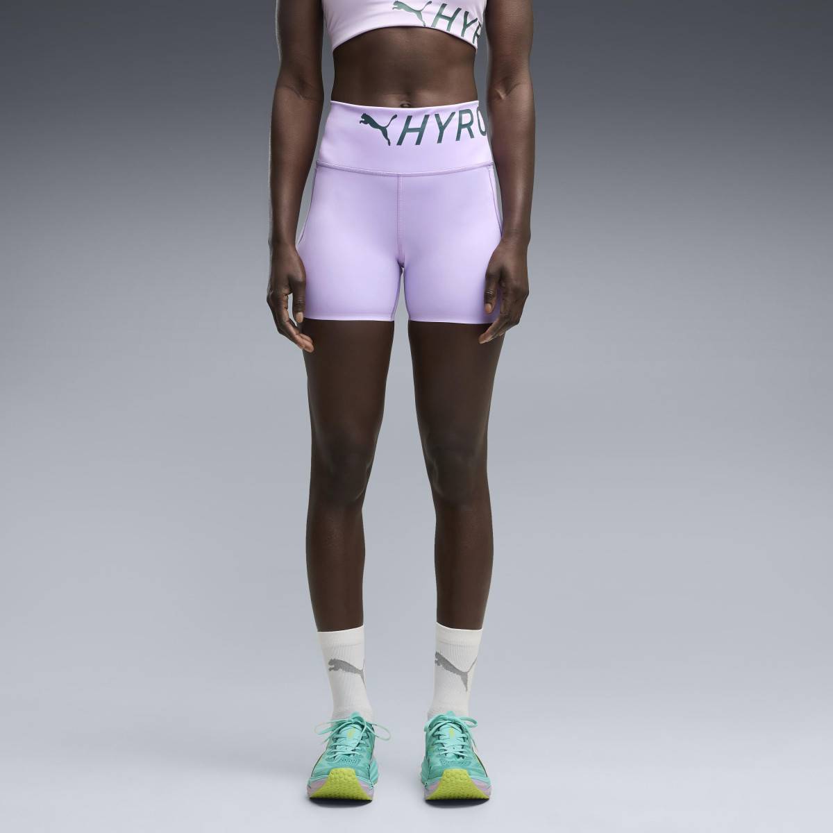 PUMA HYROX PWRMODE Damen-Shorts - rosa