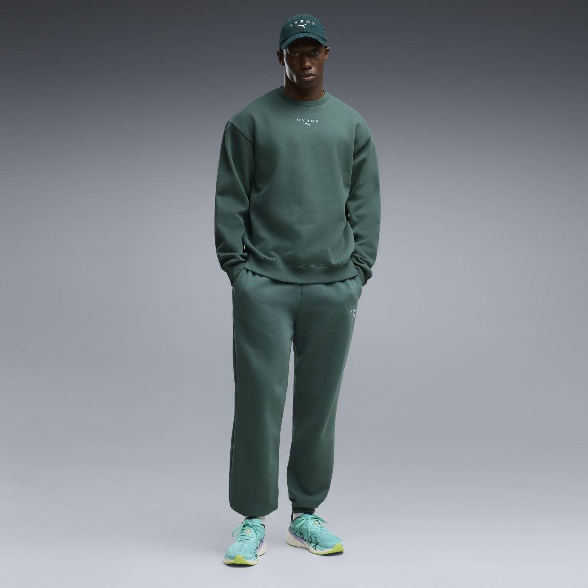 Pánské běžecké boty Puma Hyrox Velocity NITRO 5 - tyrkysová