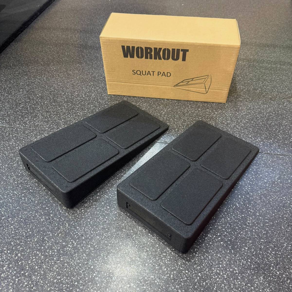 Klíny na dřep WORKOUT černé