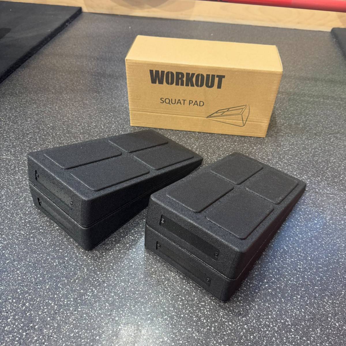 Cunei per squat WORKOUT neri