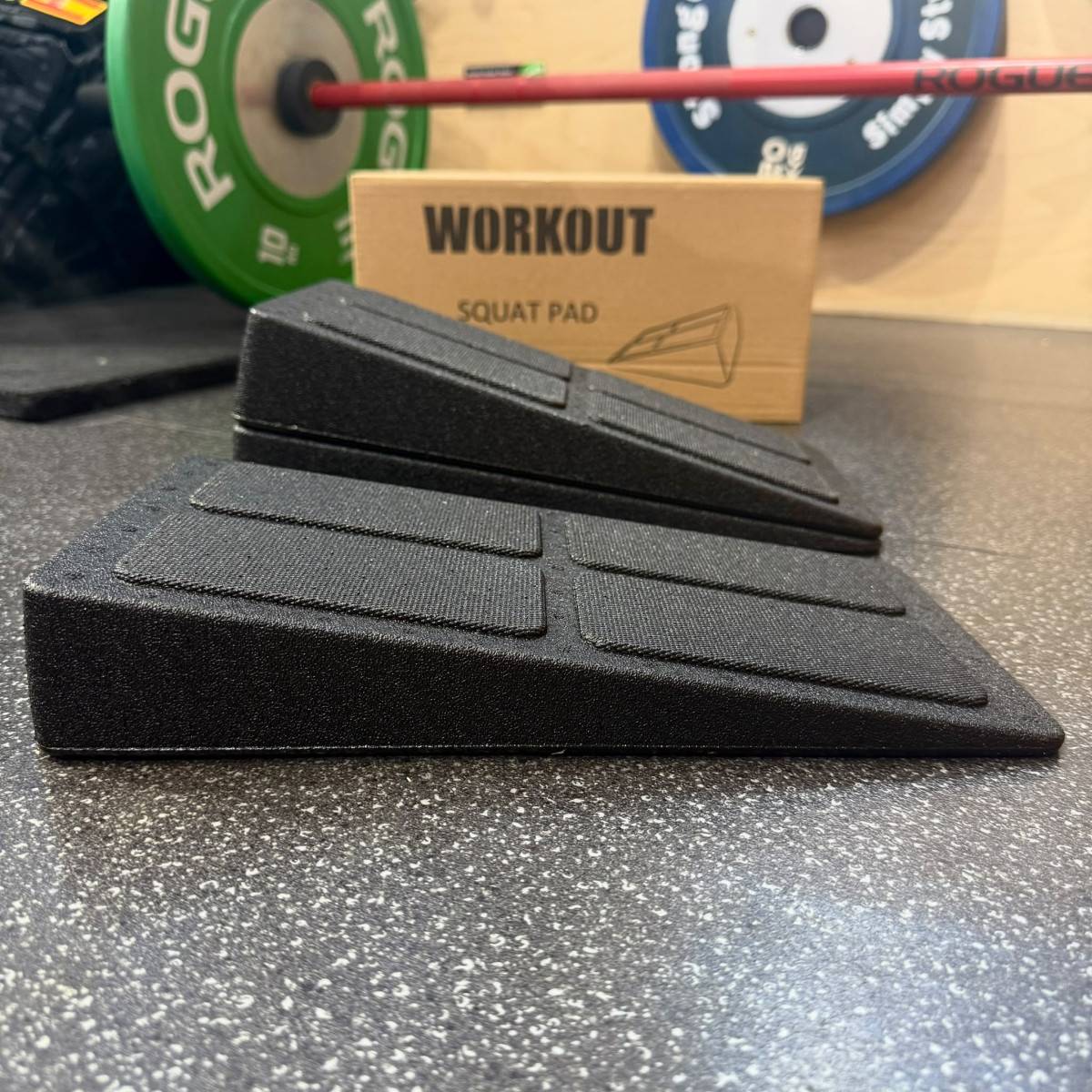 WORKOUT Black Squat Wedges