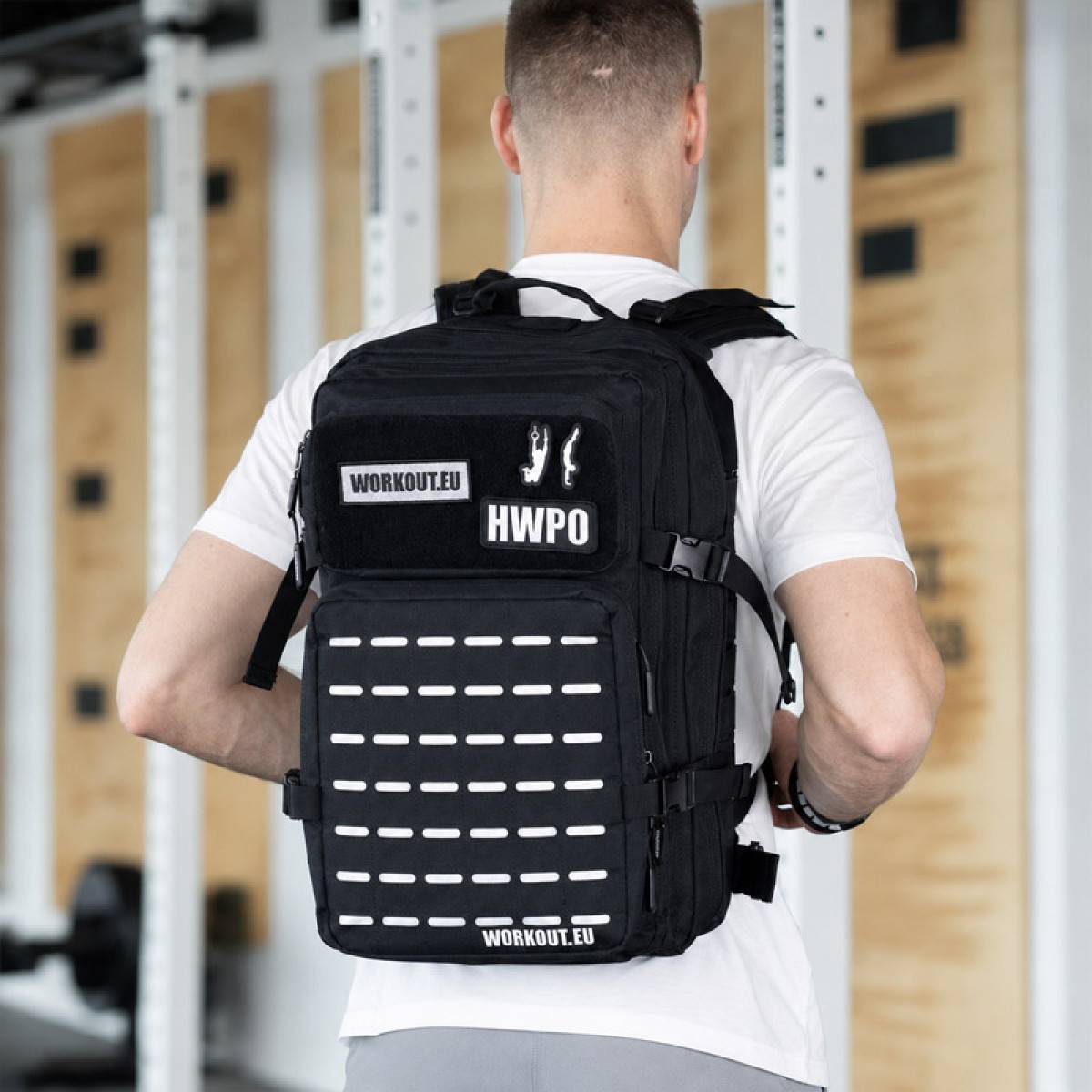 Fitness Rucksack WORKOUT 2.0 - black/gray