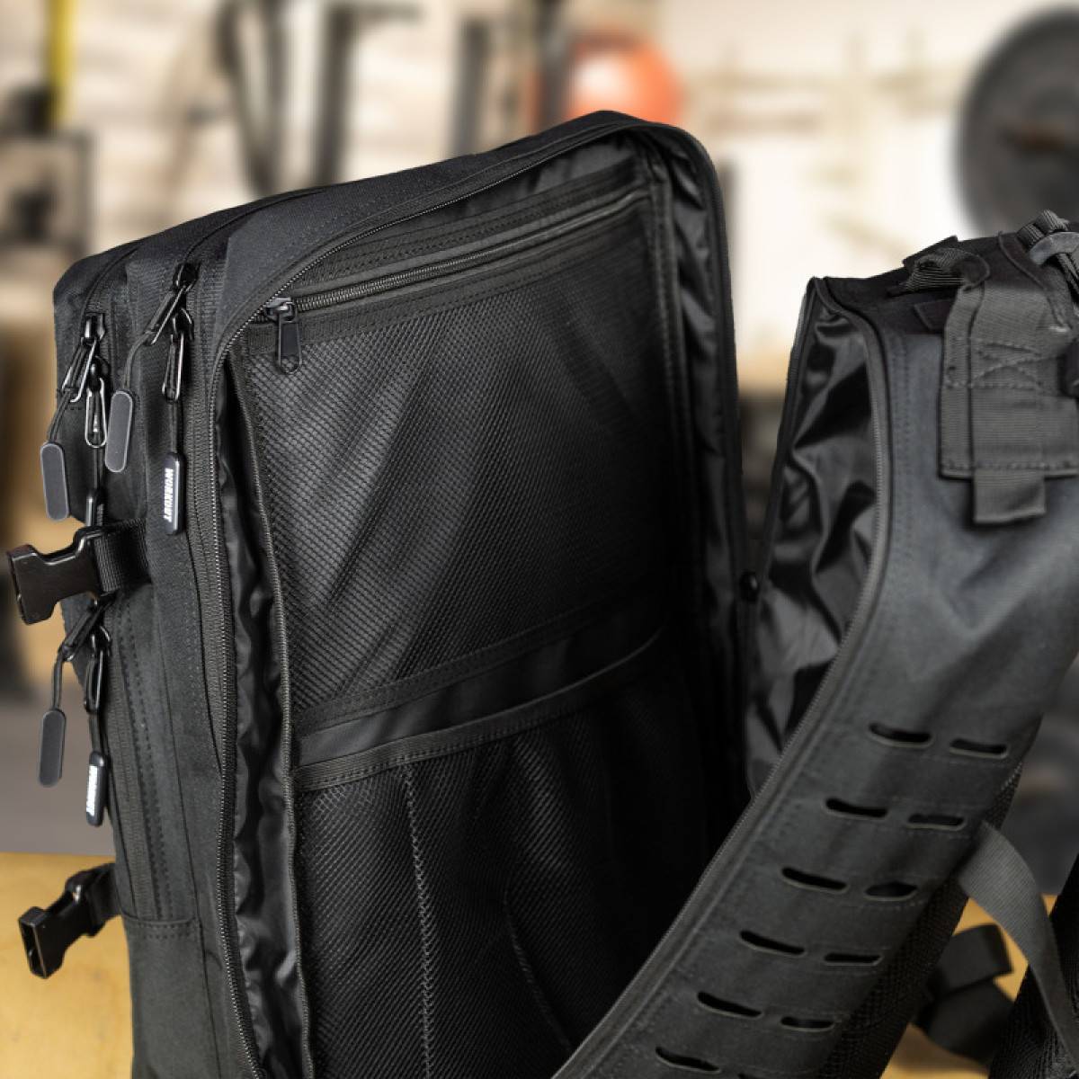 Fitness batoh WORKOUT 2.0 - black/gray
