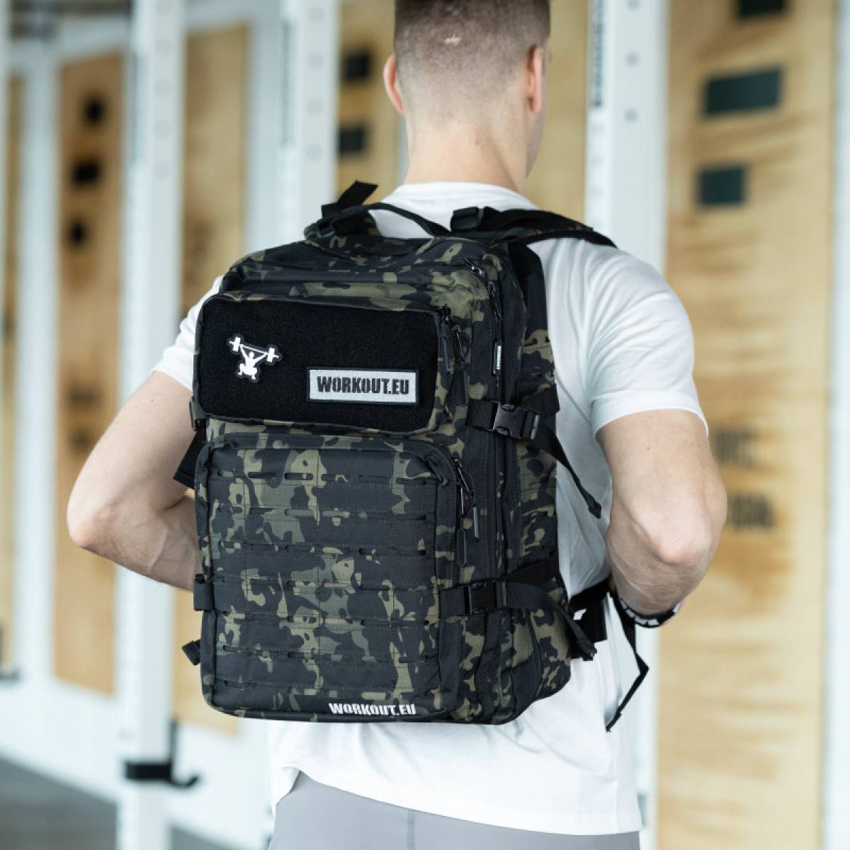 Fitness backpack WORKOUT 2.0 - camo