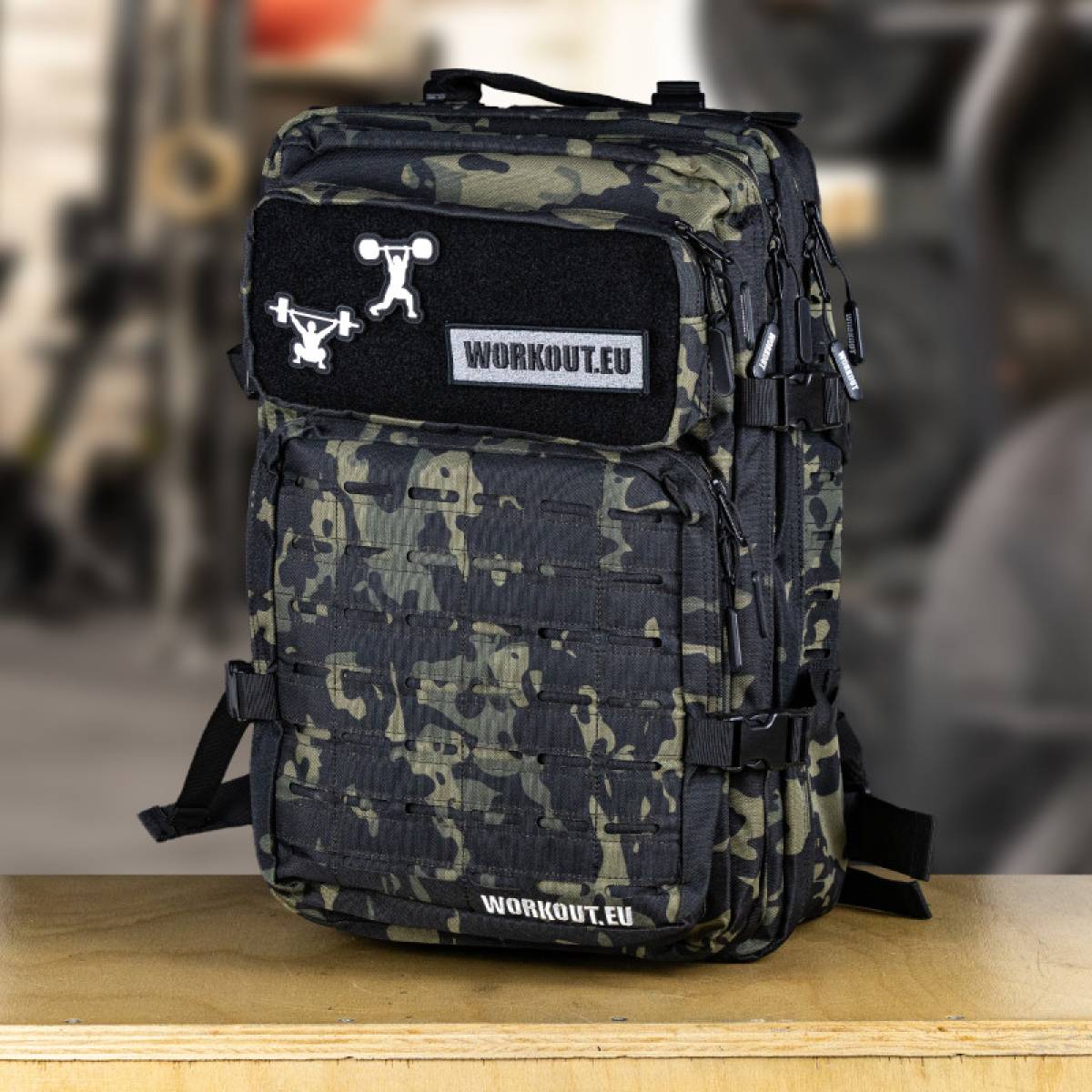 Fitness backpack WORKOUT 2.0 - camo