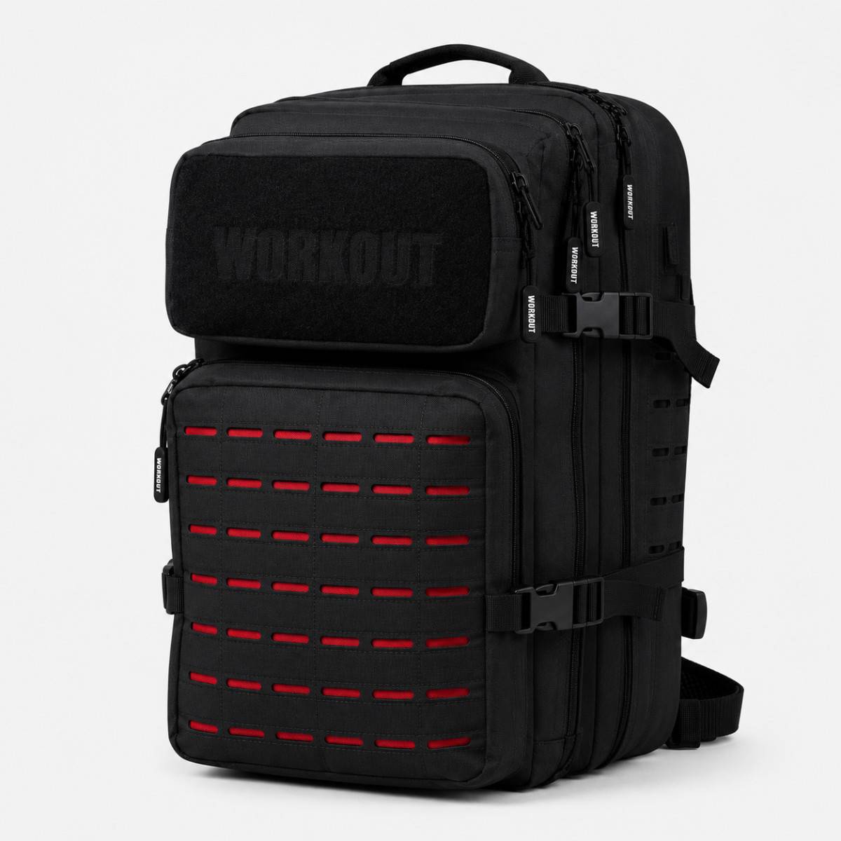 Fitnessrucksack WORKOUT 2.0 - schwarz/rot