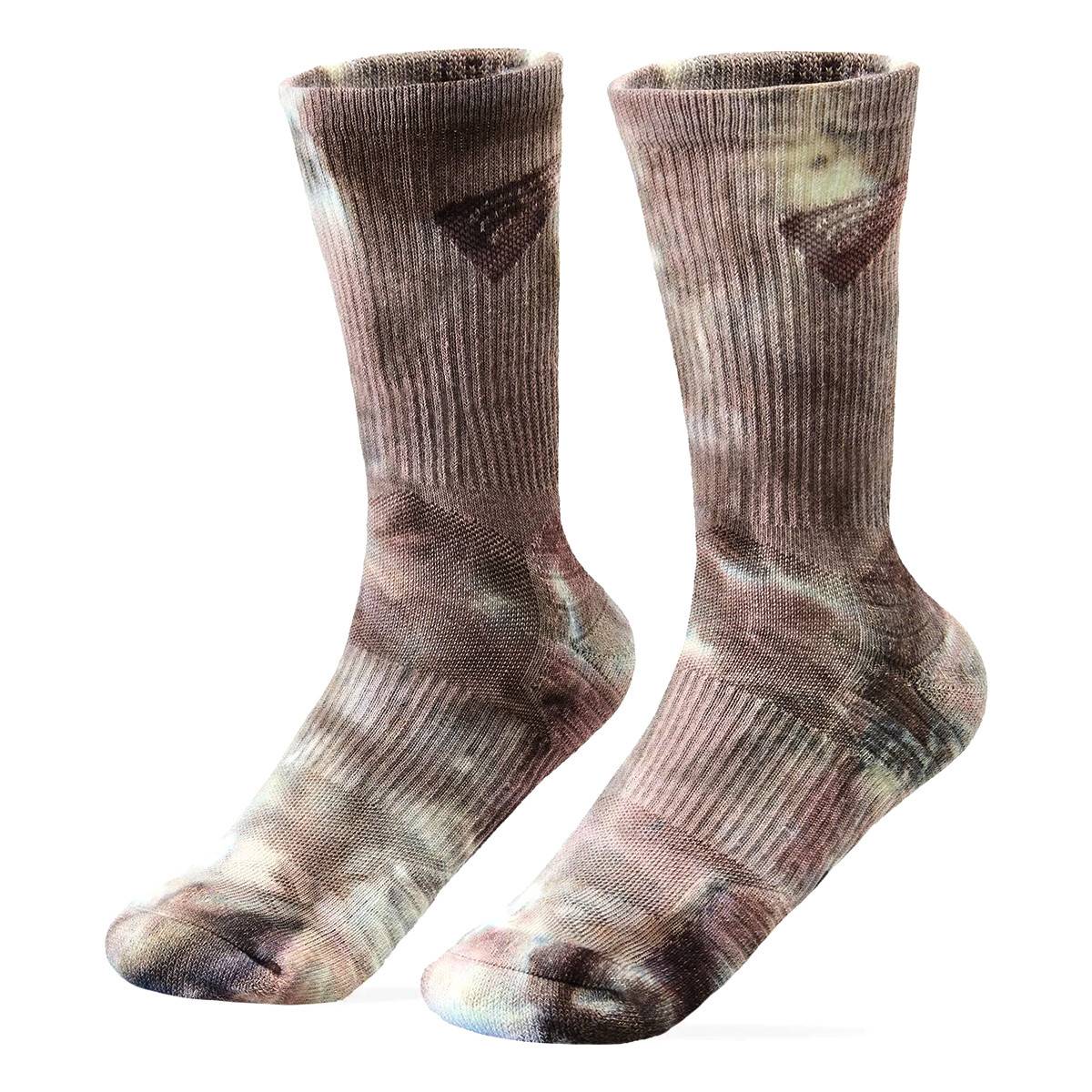 TYR Ethos Dyed Crew Socks - Brown
