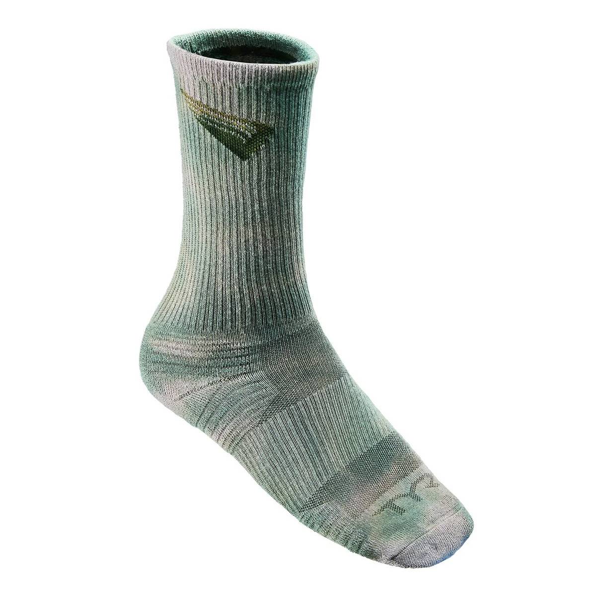 TYR Ethos Dyed Crew Socks - Olive