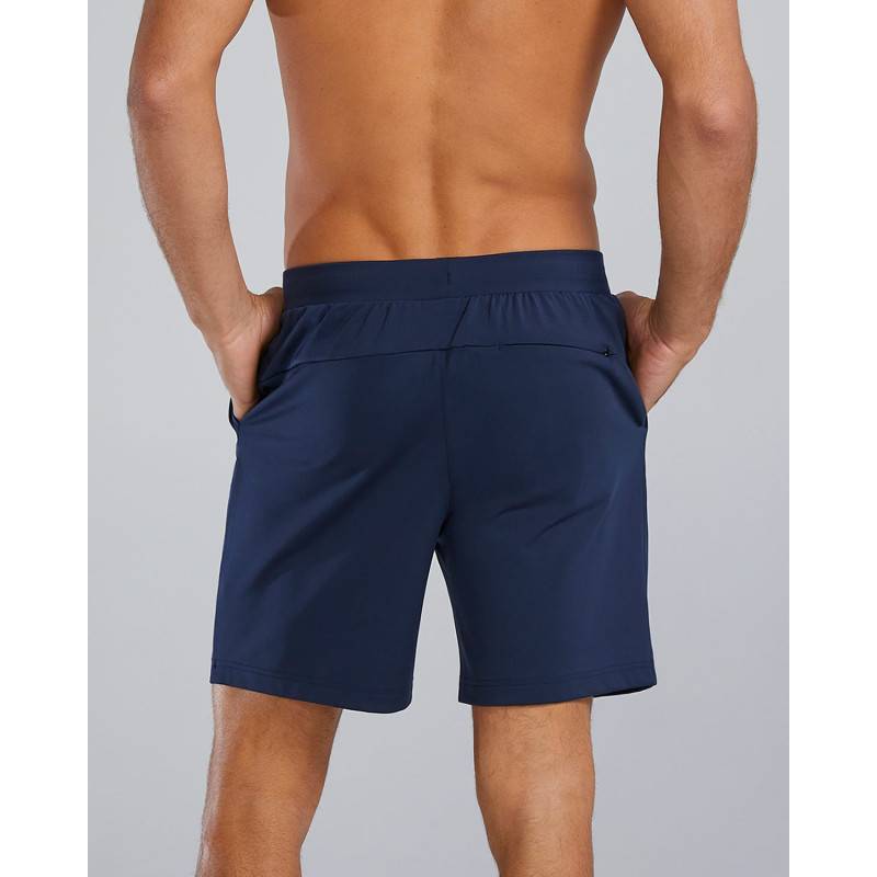 Pánské šortky TYR Elevation 7 - steel blue