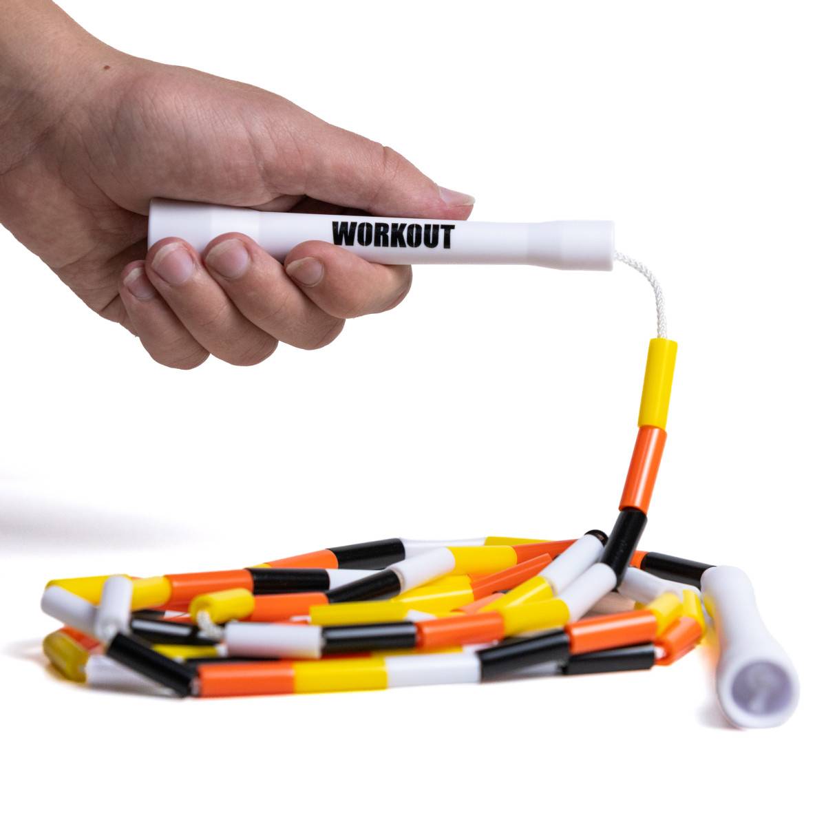 WORKOUT Childrens Beaded Jump Rope - Adjustable - Assorted Colors