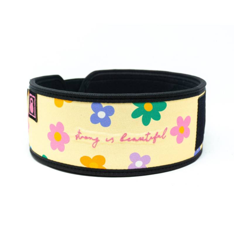 2POOD Weightlifting Belt - Strong Is Beautiful by Aimee Cringle