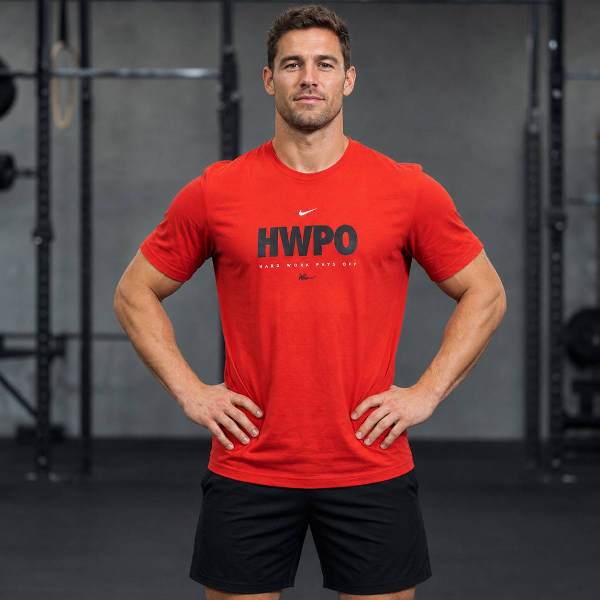 Herren T-Shirt Nike HWPO - rot