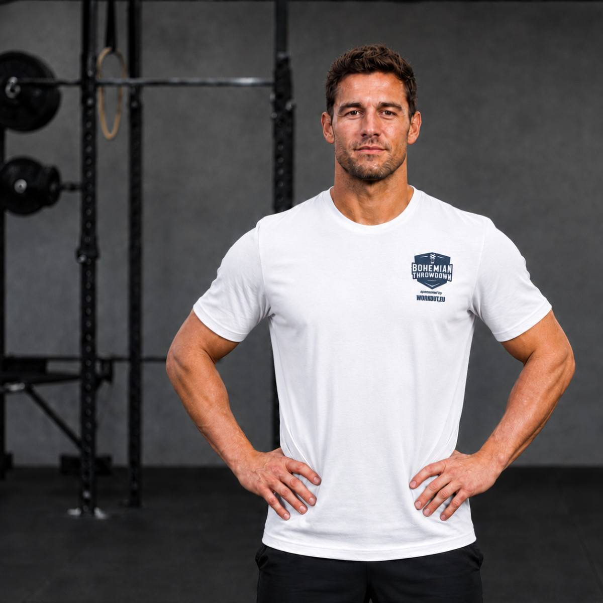Maglietta da uomo WORKOUT - Bohemian Throwdown 2024 Atleta