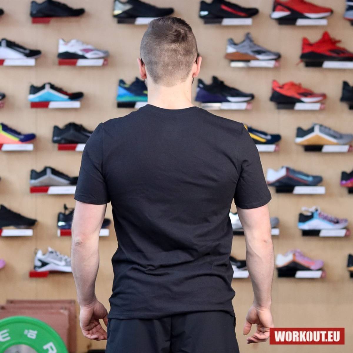 Pánské tričko Nike Weightlifting - Black/White