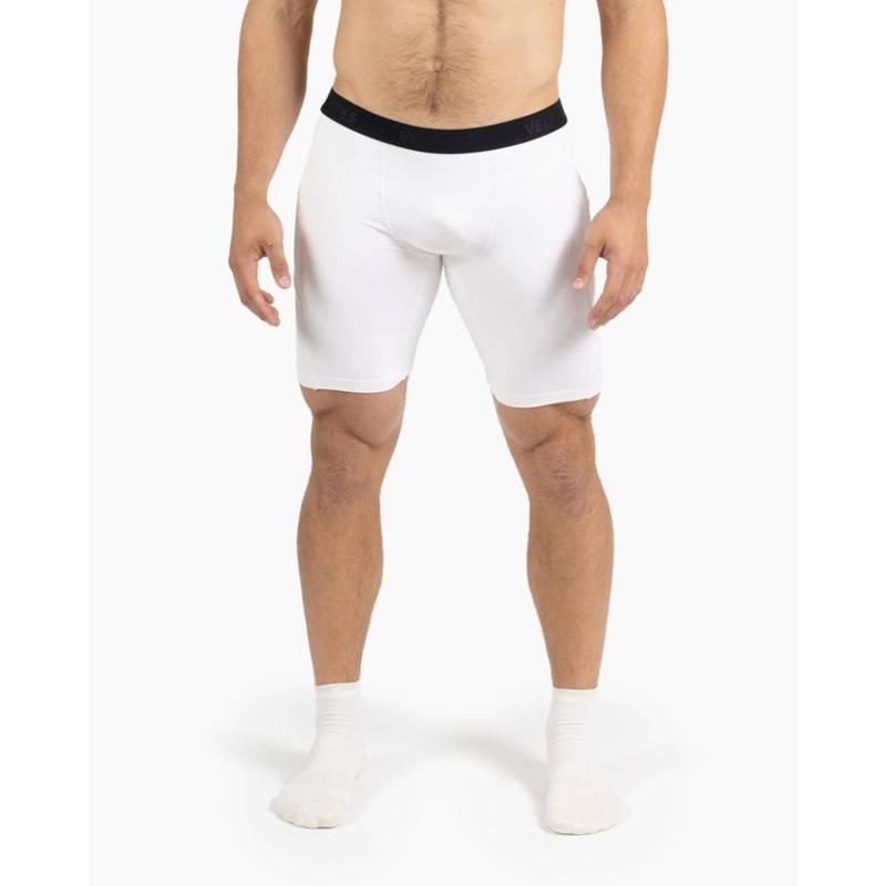 Man elastické Shorts Velites Liner Holo - white