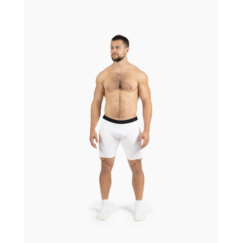 Man elastické Shorts Velites Liner Holo - white