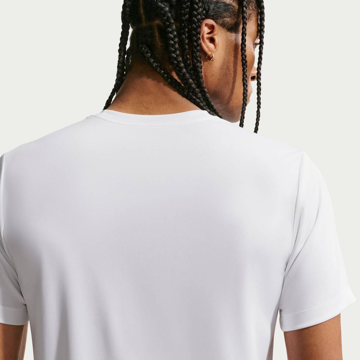 Maglietta da allenamento da uomo Nike Dri-FIT Training T-Shirt bianca/nera