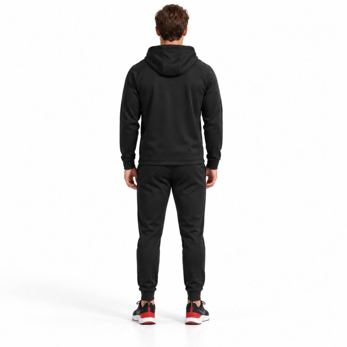 Pánská mikina Nike Dri-FIT s kapucí a UV ochranou - černá