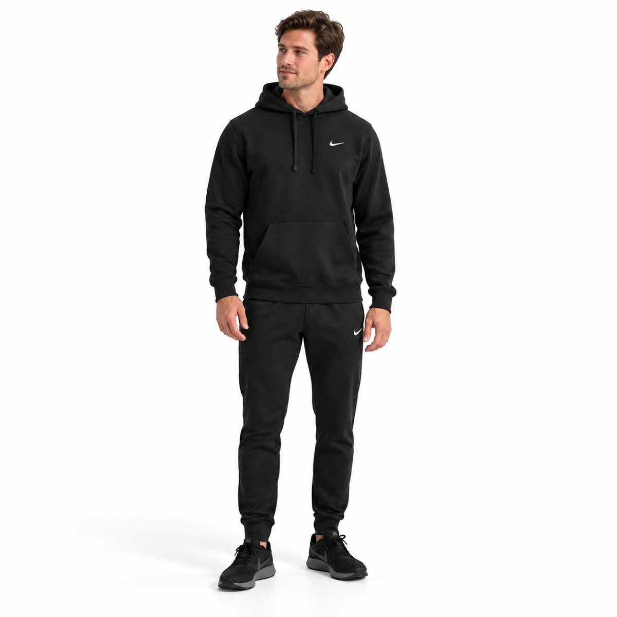 Nike Dri-FIT Mens Hoodie with UV Protection - Black
