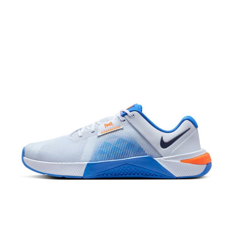 Nike Metcon 10 Mens CrossFit Shoes - Gray/Blue/Orange