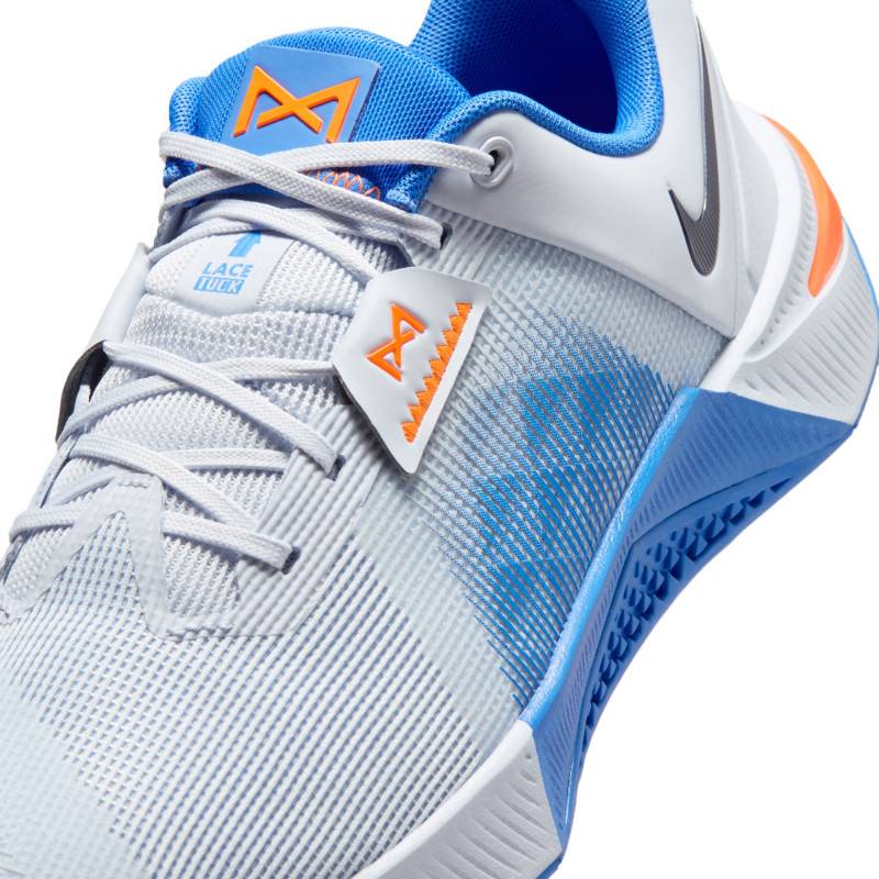 Nike Metcon 10 Mens CrossFit Shoes - Gray/Blue/Orange