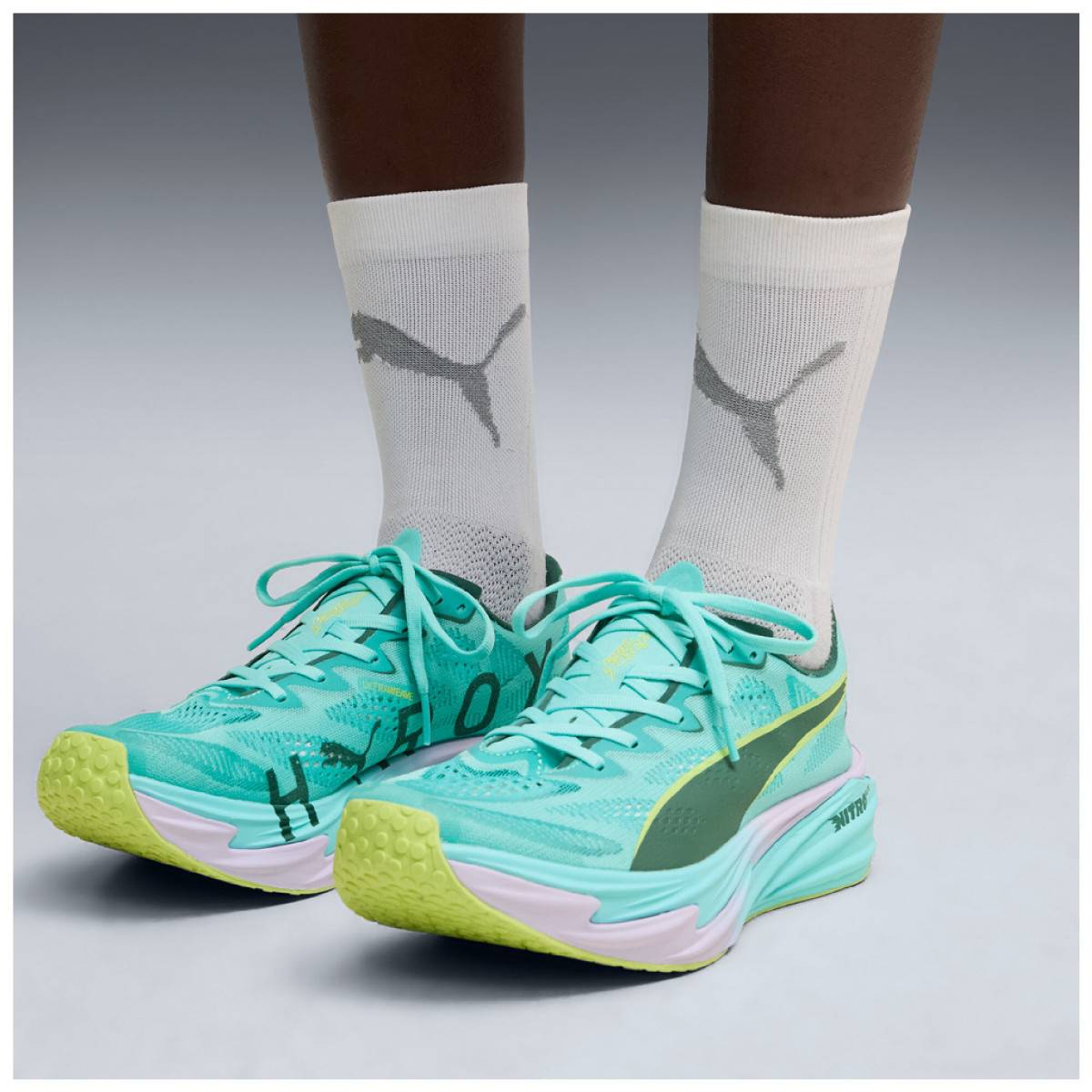 Scarpe da uomo Puma X HYROX DEVIATE NITRO ELITE 4 turchesi