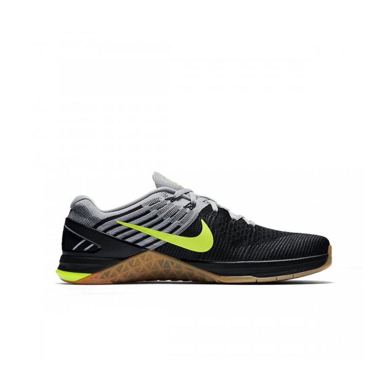 Man Nike Metcon DSX Flyknit - black green