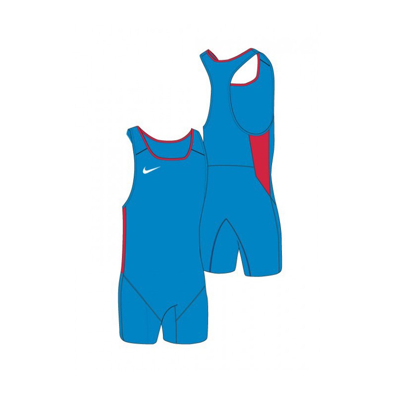 Dámský trikot Nike Weightlifting Singlet blue/scarlet