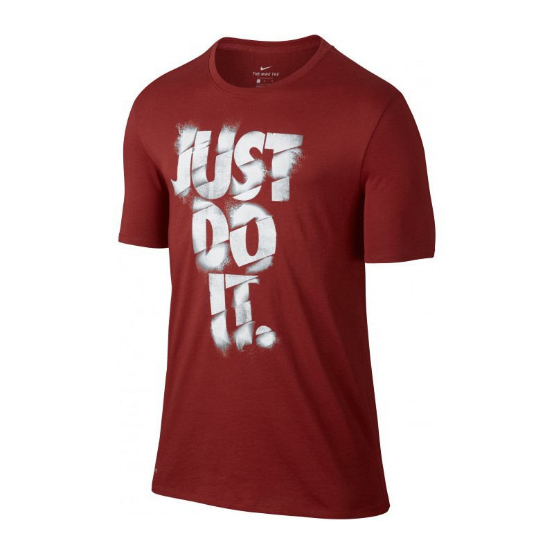 Pánské tričko Just do it - červené