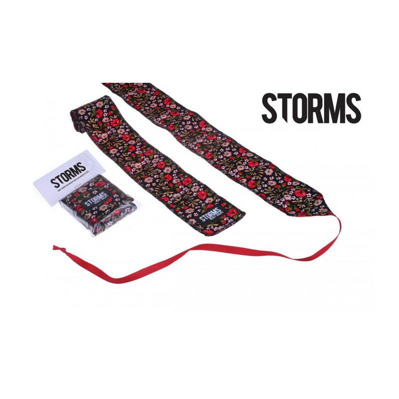 Zpevňovač zápěstí STORMS Wrist Wraps - Red Flower