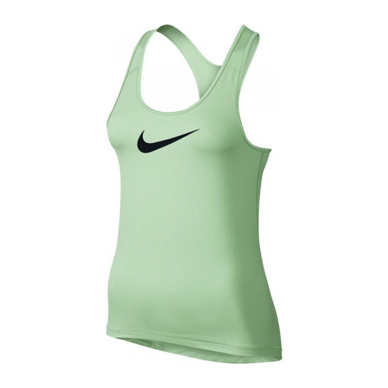 Woman top Nike Pro Tan - green