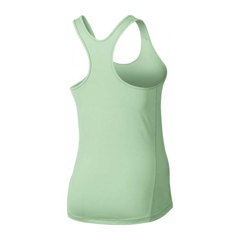 Woman top Nike Pro Tan - green