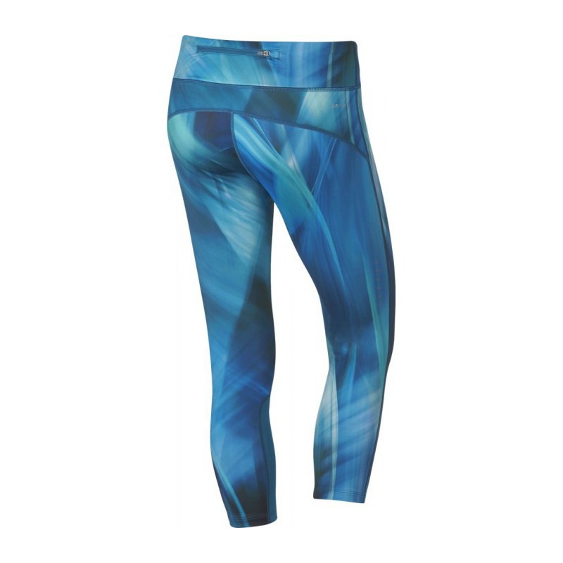 Dámské legíny 3/4 Nike Power Epic print blue