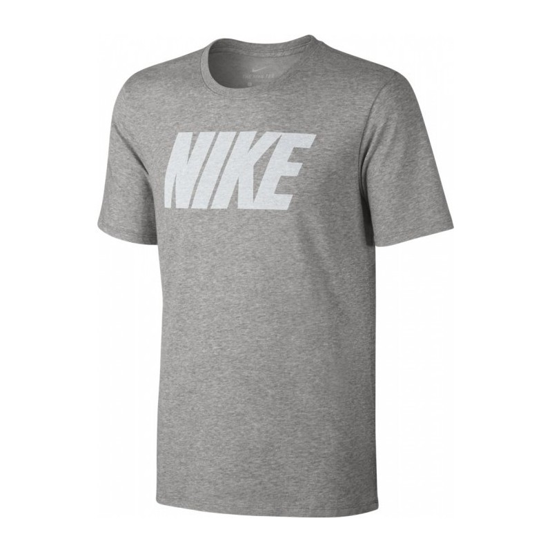 Man T-Shirt Nike Dry Block - šedivé